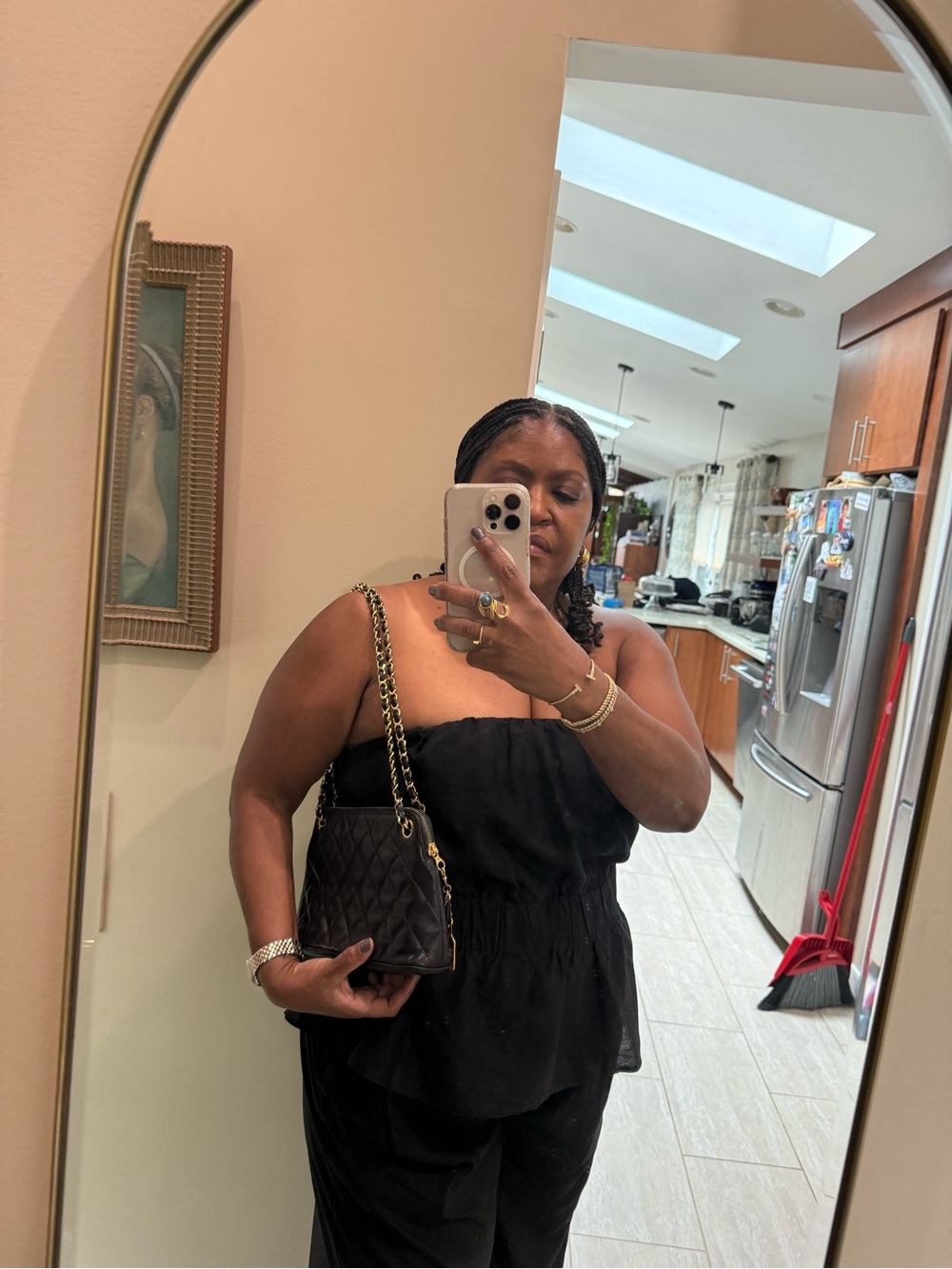 Chanel Dome 24 kt plated Vintage Shoulder Bag - Picture 15 of 15